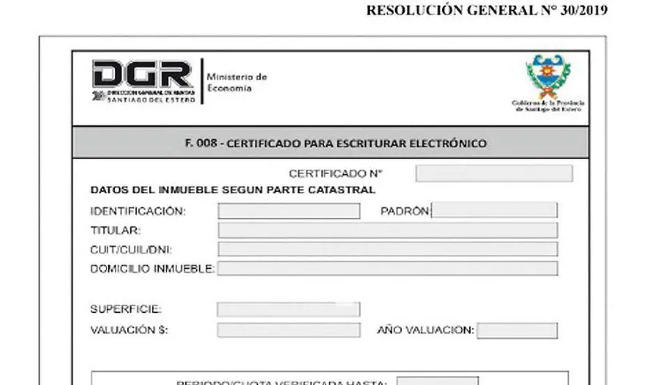dgr inmueble - Cómo ampliar el certificado DGR