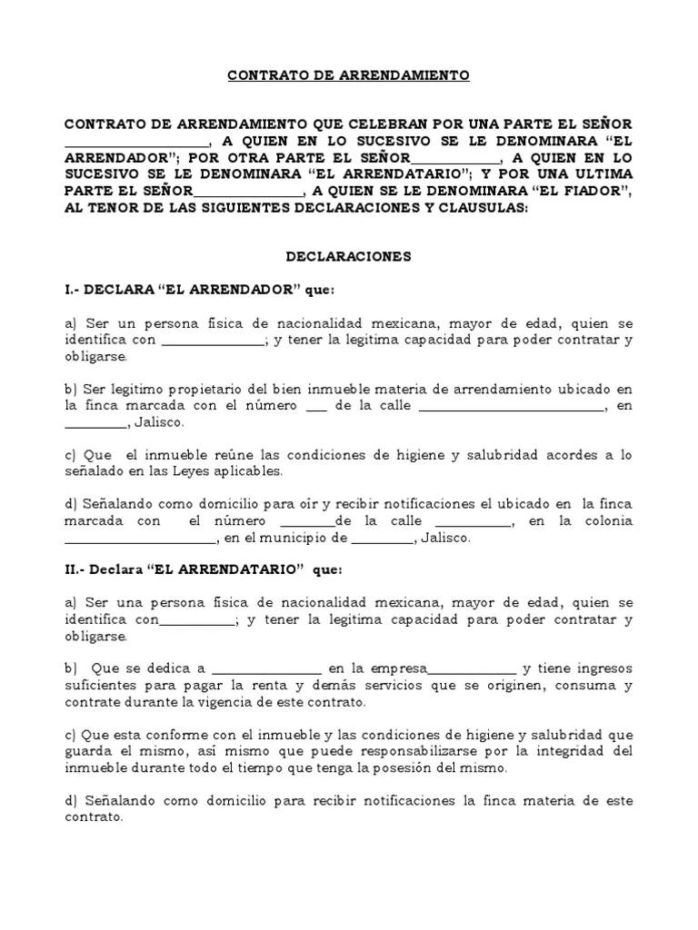Cláusula Fiador Contrato Locación Inmueble: Nuevo Código Civil - Cómo se rellena un contrato de arrendamiento con fiador clausula fiador contrato locacion inmueble bnuevo codigo civil - Cómo se rellena un contrato de arrendamiento con fiador