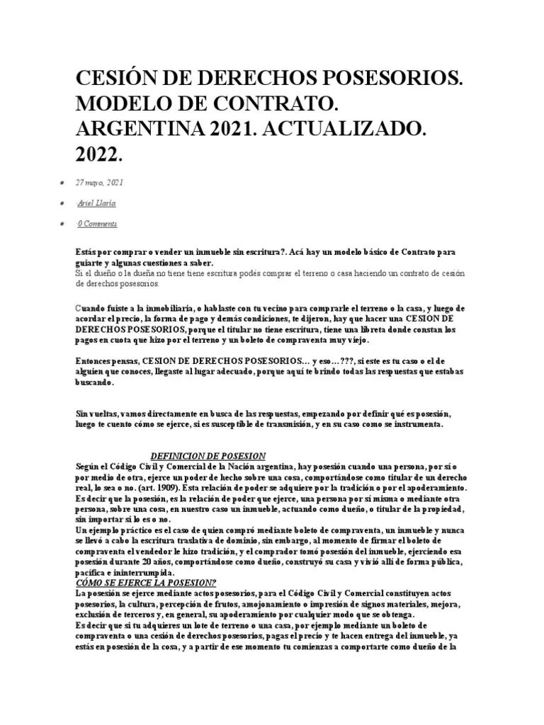 como hace una inmobiliaria para vender un inmueble en posesion - Cómo vender un terreno con constancia de posesión