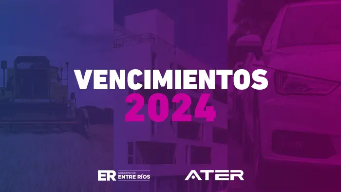 ater vencimientos inmobiliario - Cuándo vencen las patentes en 2024
