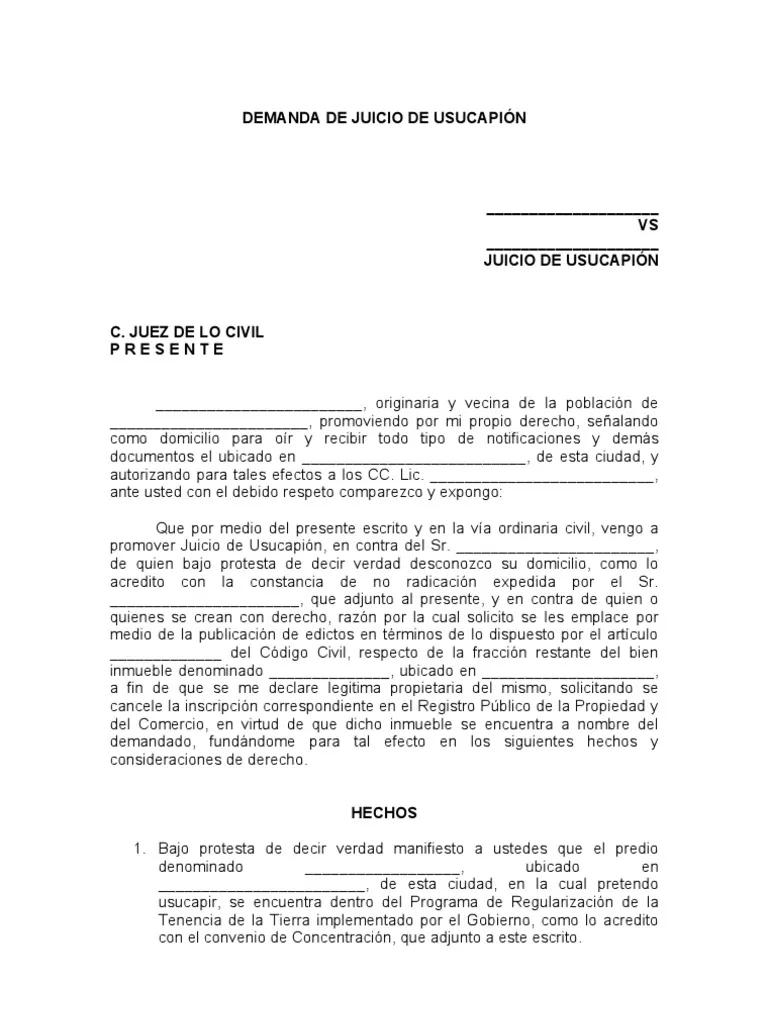 cmo se inscribie un inmueble en juicio de usucapion - Cuánto tiempo dura el juicio de usucapión