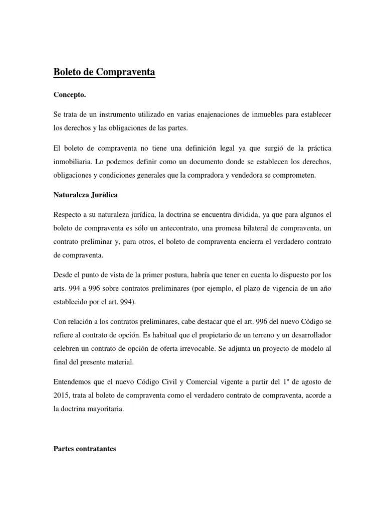 caducidad boleto de compraventa inmueble site portaldeabogados.com.ar - Cuánto tiempo tiene de validez un contrato de compraventa