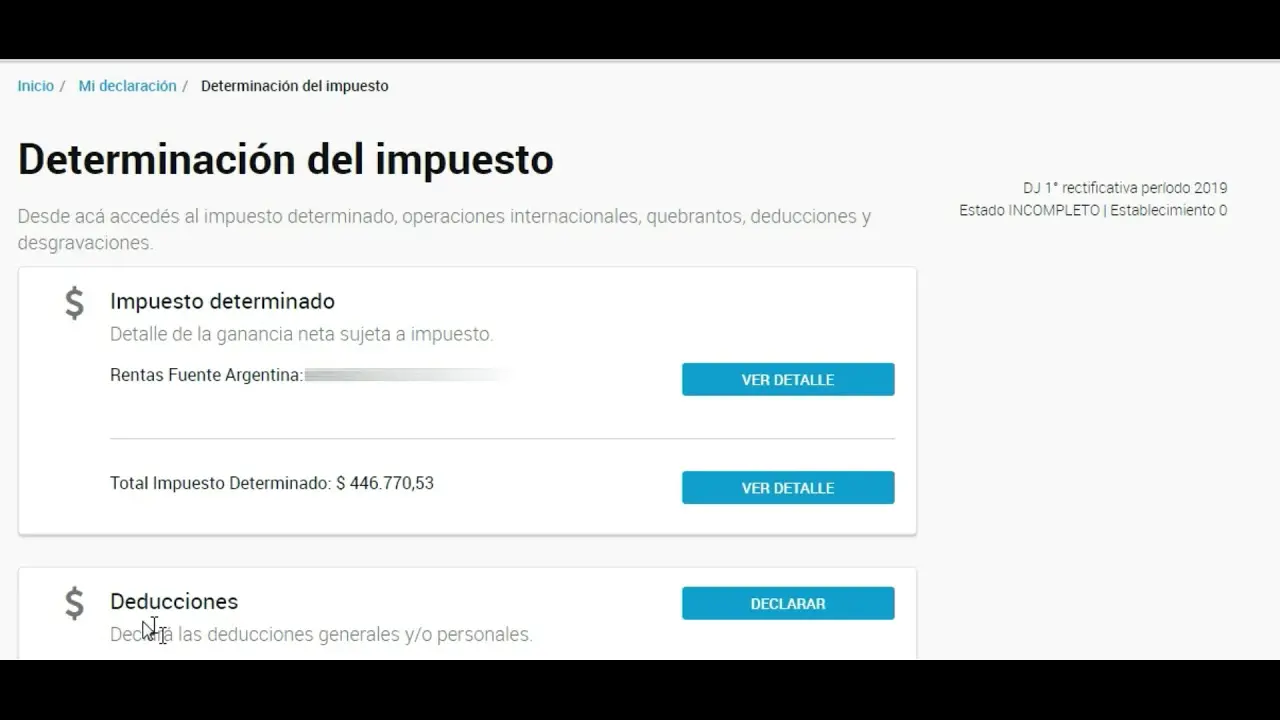 carga inmueble afectado a cuarta categoria ganancias web - Qué actividades son de 4ta categoría