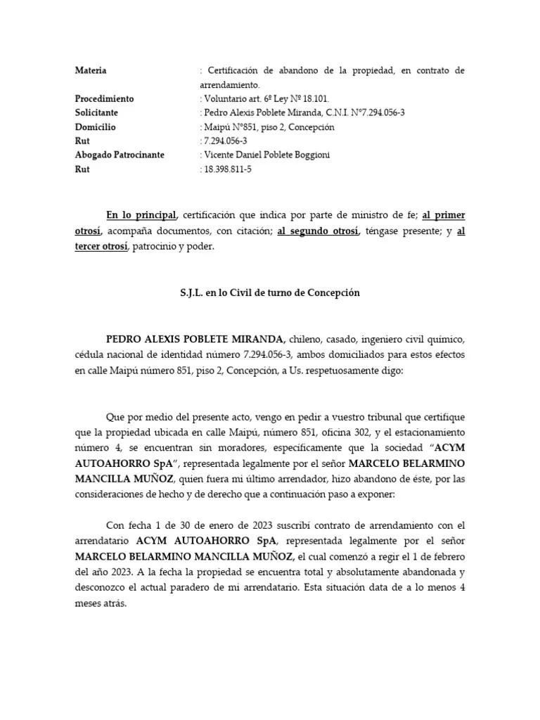 Cláusula de Presunción de Abandono de Inmueble: Guía Completa - Qué dice el artículo 2423 del Código Civil clausula de presuncion de abandono inmueble - Qué dice el artículo 2423 del Código Civil