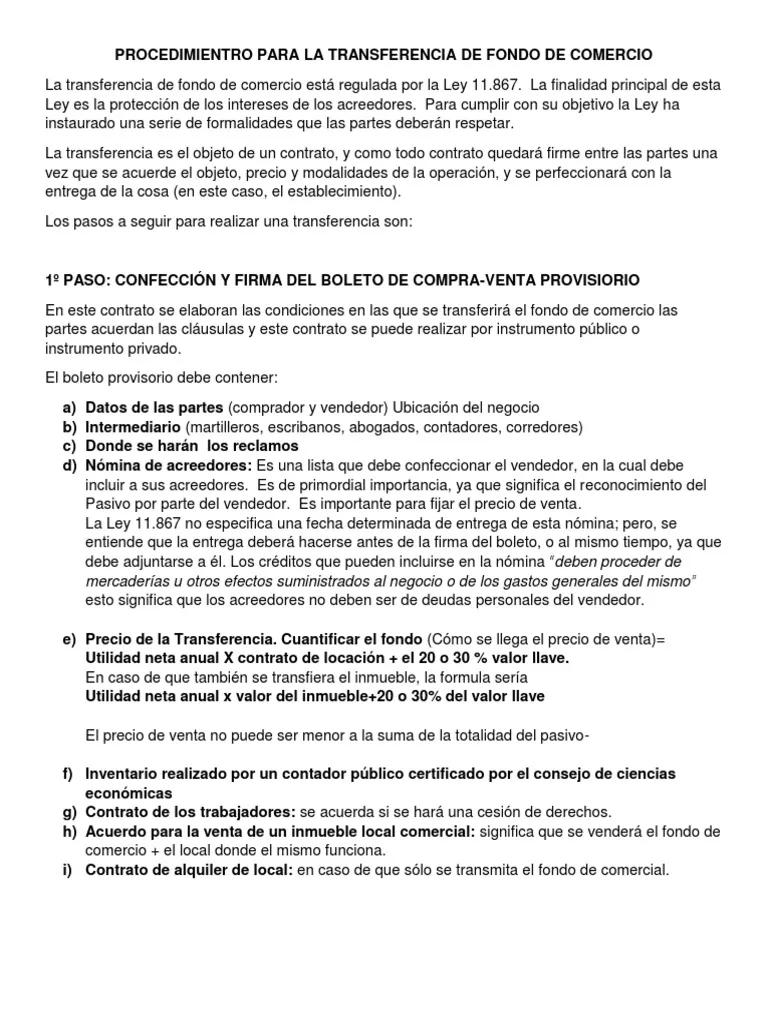 Compraventa de Inmueble y Transferencia de Fondo de Comercio: Una Guía Completa - Qué es la enajenación del fondo de comercio compraventa de inmueble y transferencia de fondo de comercio - Qué es la enajenación del fondo de comercio
