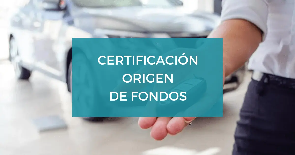 certificacion de licitud de fondos para compra de inmuebles - Qué es un certificado de fondo