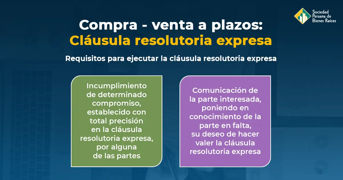 condicion resolutoria venta inmueble - Quién paga los gastos de la condición resolutoria